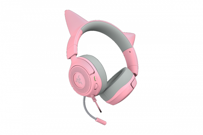 Гарнитура Razer Kraken Kitty V3 X - Quartz Razer Kraken Kitty V3 X - Quartz Headset — для бизнеса и офиса