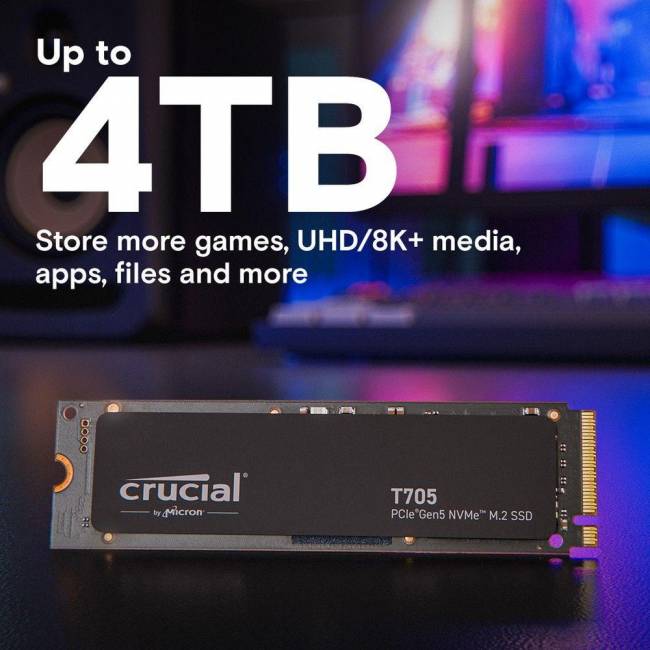Твердотельный накопитель Crucial CT2000T705SSD3 — для бизнеса и офиса
