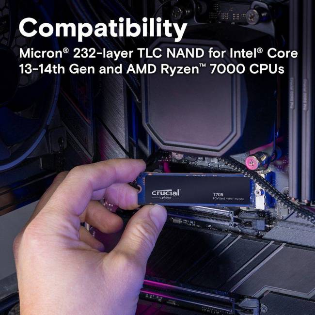 Твердотельный накопитель Crucial CT2000T705SSD3 — для бизнеса и офиса