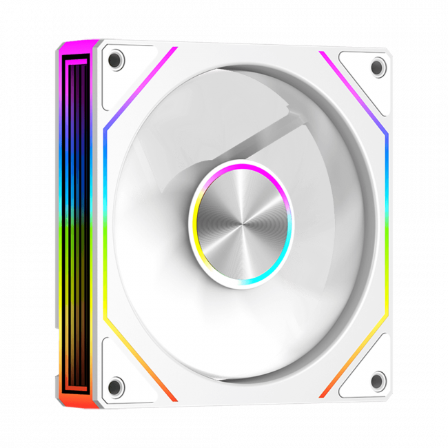 Кулер для корпуса PCCooler FG120R ARGB WH Reverse — для бизнеса и офиса Кулер для корпуса PCCooler FG120R ARGB WH Reverse — для бизнеса и офиса