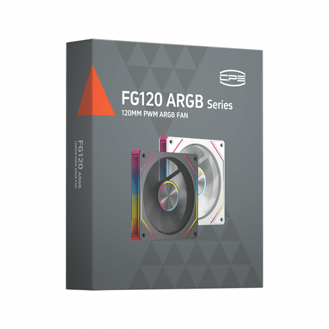 Кулер для корпуса PCCooler FG120R ARGB WH Reverse — для бизнеса и офиса Кулер для корпуса PCCooler FG120R ARGB WH Reverse — для бизнеса и офиса