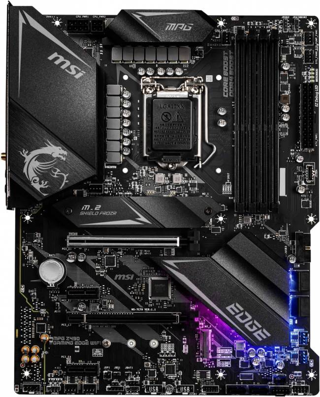 Материнская плата MSI MPG Z490 GAMING EDGE WIFI — для бизнеса и офиса