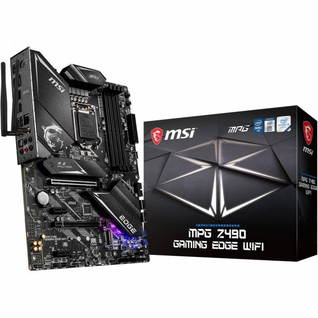 Материнская плата MSI MPG Z490 GAMING EDGE WIFI — для бизнеса и офиса