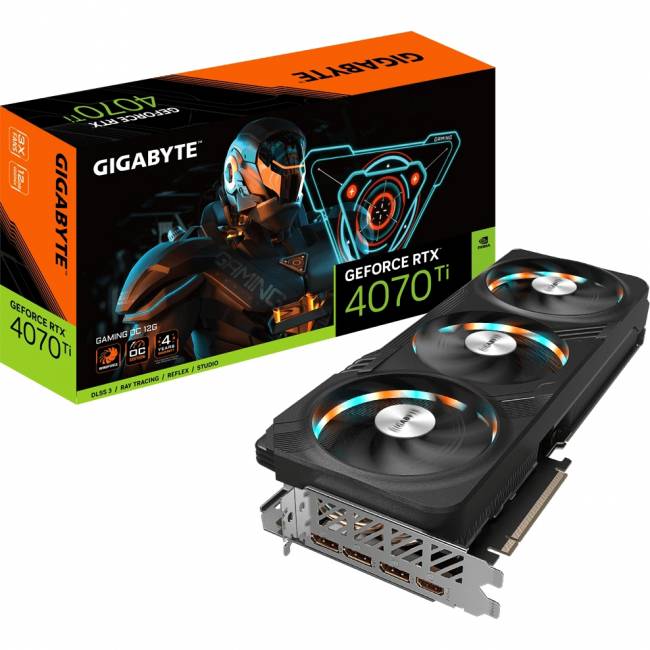 Видеокарта GeForce RTX 4070 Ti GAMING OC (GV-N407TGAMING OC-12GD) — для бизнеса и офиса Видеокарта GeForce RTX 4070 Ti GAMING OC (GV-N407TGAMING OC-12GD) — для бизнеса и офиса