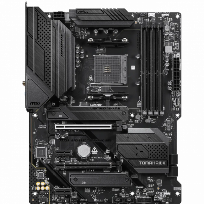 Материнская плата MSI MAG B550 TOMAHAWK WIFI — для бизнеса и офиса Материнская плата MSI MAG B550 TOMAHAWK WIFI — для бизнеса и офиса