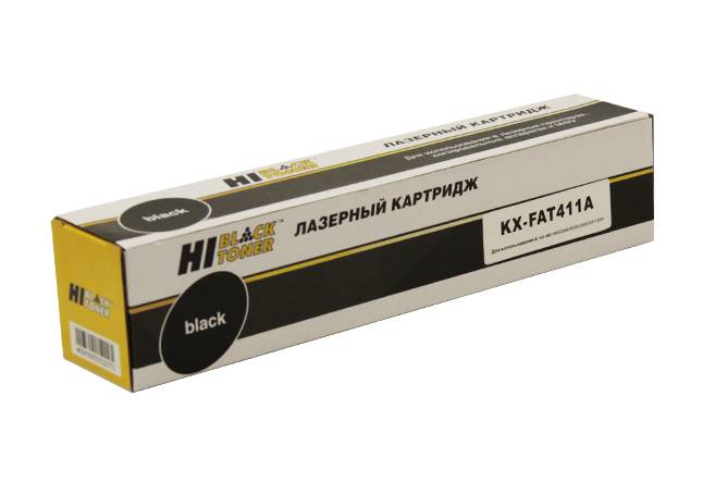 Тонер-картридж Hi-Black (HB-KX-FAT411A) для Panasonic KX-MB1900/2000/2020/2030/2051, 2K — для бизнеса и офиса Тонер-картридж Hi-Black (HB-KX-FAT411A) для Panasonic KX-MB1900/2000/2020/2030/2051, 2K — для бизнеса и офиса