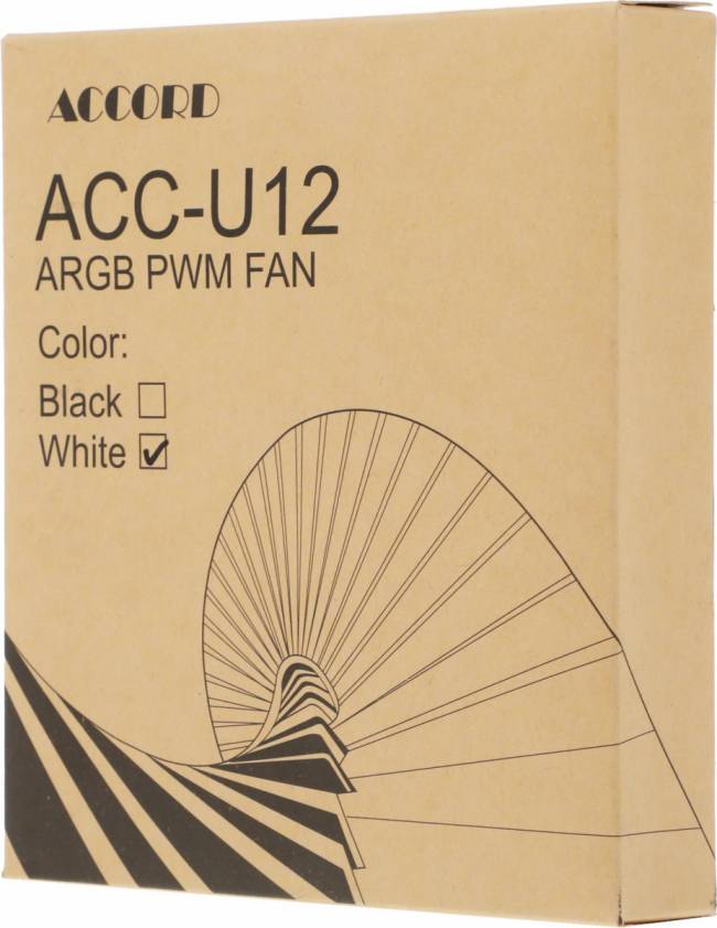Вентилятор для корпуса Accord ACC-U12 ARGB WHITE — для бизнеса и офиса Вентилятор для корпуса Accord ACC-U12 ARGB WHITE — для бизнеса и офиса