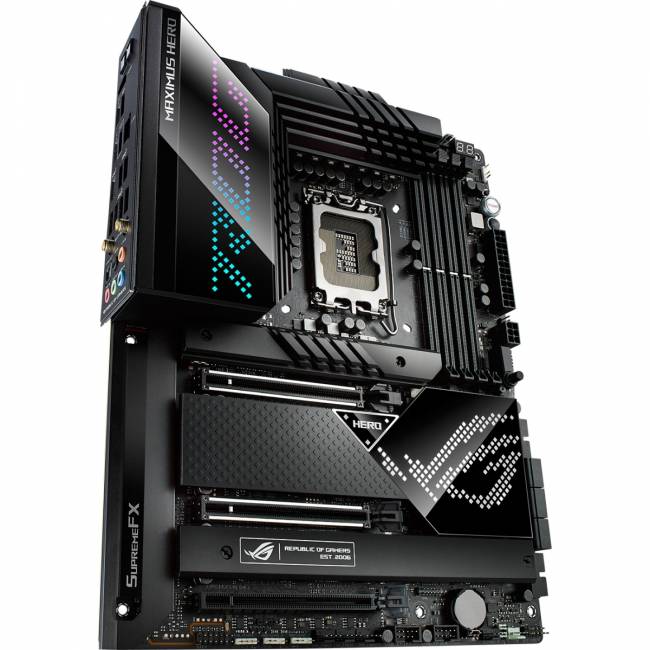 Материнская плата ASUS ROG MAXIMUS Z690 HERO (90MB18E0-M0EAY0) — для бизнеса и офиса Материнская плата ASUS ROG MAXIMUS Z690 HERO (90MB18E0-M0EAY0) — для бизнеса и офиса