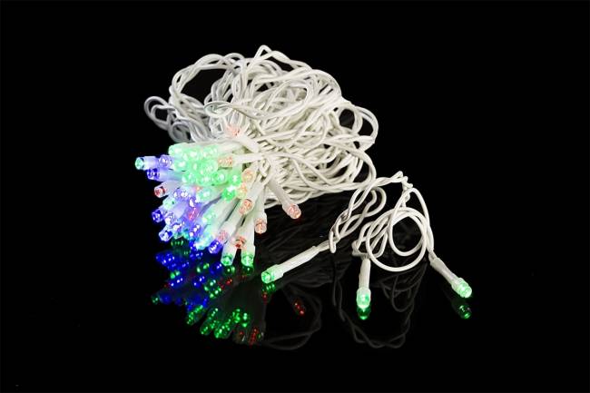 Гирлянда Гирлянда 144LED 220V, 8 режимов, 1,5х1,5м, занавес, разноцветная — для бизнеса и офиса Гирлянда Гирлянда 144LED 220V, 8 режимов, 1,5х1,5м, занавес, разноцветная — для бизнеса и офиса