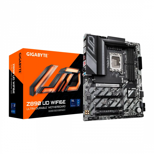 Материнская плата GIGABYTE Z890 UD WIFI6E — для бизнеса и офиса Материнская плата GIGABYTE Z890 UD WIFI6E — для бизнеса и офиса