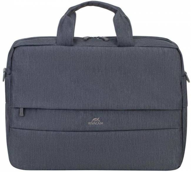 Сумка для ноутбука 15.6" Riva 7532 DARK GREY — для бизнеса и офиса Сумка для ноутбука 15.6" Riva 7532 DARK GREY — для бизнеса и офиса