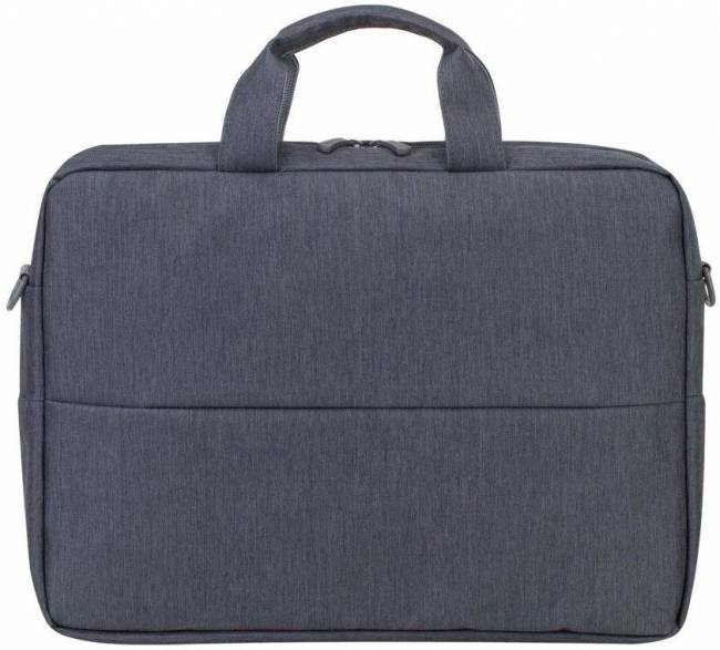Сумка для ноутбука 15.6" Riva 7532 DARK GREY — для бизнеса и офиса Сумка для ноутбука 15.6" Riva 7532 DARK GREY — для бизнеса и офиса