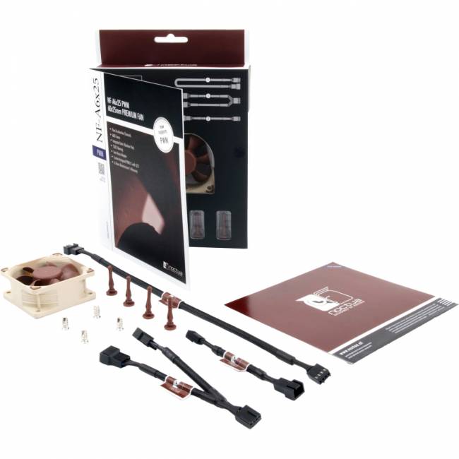 Кулер для корпуса Noctua NF-A6X25 PWM — для бизнеса и офиса Кулер для корпуса Noctua NF-A6X25 PWM — для бизнеса и офиса