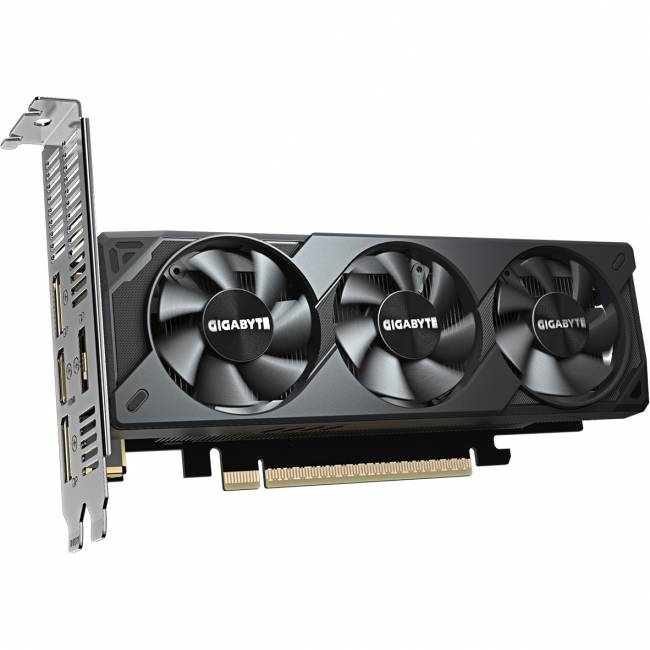 Видеокарта Gigabyte GeForce RTX 5060 D7 Low Profile 8G (GV-N5060D7-8GL) — для бизнеса и офиса Видеокарта Gigabyte GeForce RTX 5060 D7 Low Profile 8G (GV-N5060D7-8GL) — для бизнеса и офиса