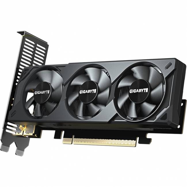 Видеокарта Gigabyte GeForce RTX 5060 D7 Low Profile 8G (GV-N5060D7-8GL) — для бизнеса и офиса Видеокарта Gigabyte GeForce RTX 5060 D7 Low Profile 8G (GV-N5060D7-8GL) — для бизнеса и офиса