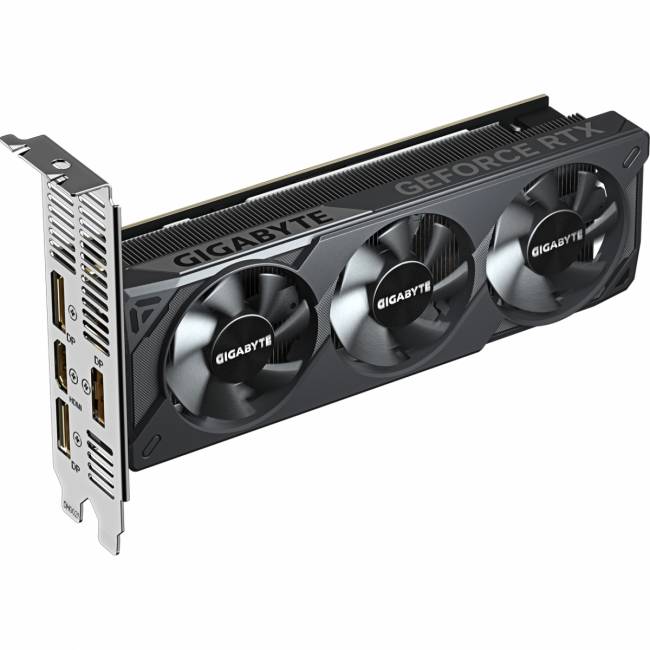 Видеокарта Gigabyte GeForce RTX 5060 D7 Low Profile 8G (GV-N5060D7-8GL) — для бизнеса и офиса Видеокарта Gigabyte GeForce RTX 5060 D7 Low Profile 8G (GV-N5060D7-8GL) — для бизнеса и офиса