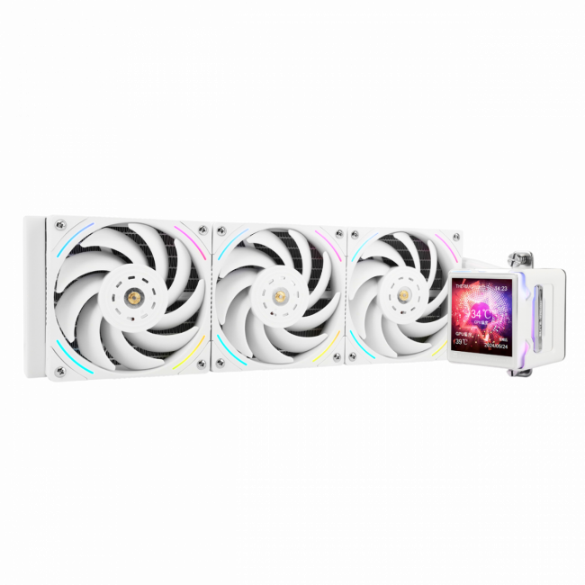 Система жидкостного охлаждения Thermalright Elite Vision 360 White — для бизнеса и офиса Система жидкостного охлаждения Thermalright Elite Vision 360 White — для бизнеса и офиса