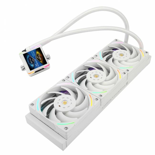 Система жидкостного охлаждения Thermalright Elite Vision 360 White — для бизнеса и офиса Система жидкостного охлаждения Thermalright Elite Vision 360 White — для бизнеса и офиса