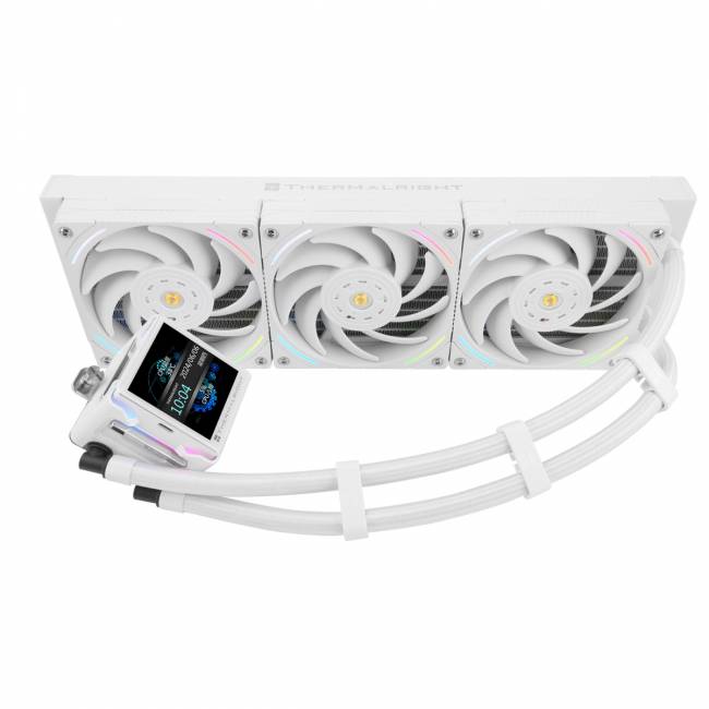 Система жидкостного охлаждения Thermalright Elite Vision 360 White — для бизнеса и офиса Система жидкостного охлаждения Thermalright Elite Vision 360 White — для бизнеса и офиса