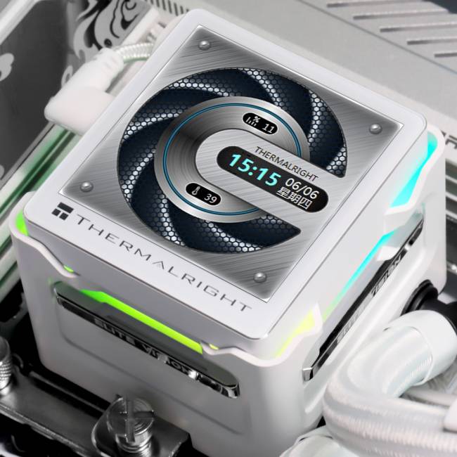 Система жидкостного охлаждения Thermalright Elite Vision 360 White — для бизнеса и офиса Система жидкостного охлаждения Thermalright Elite Vision 360 White — для бизнеса и офиса