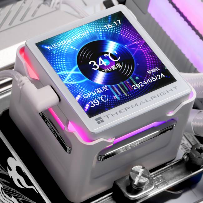 Система жидкостного охлаждения Thermalright Elite Vision 360 White — для бизнеса и офиса Система жидкостного охлаждения Thermalright Elite Vision 360 White — для бизнеса и офиса