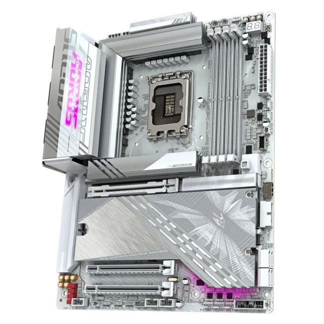 Материнская плата GIGABYTE Z890 A ELITE X ICE — для бизнеса и офиса Материнская плата GIGABYTE Z890 A ELITE X ICE — для бизнеса и офиса