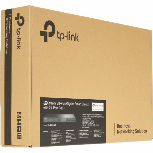 Коммутатор TP-Link SG2428P — для бизнеса и офиса