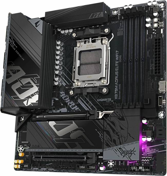Материнская плата Gigabyte X870M A ELITE WF7 — для бизнеса и офиса Материнская плата Gigabyte X870M A ELITE WF7 — для бизнеса и офиса