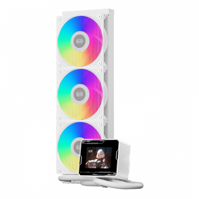 Система охлаждения PCCooler GT360M ARGB Display WH — для бизнеса и офиса Система охлаждения PCCooler GT360M ARGB Display WH — для бизнеса и офиса
