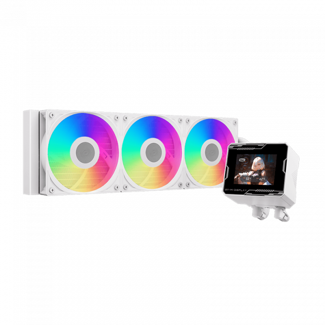 Система охлаждения PCCooler GT360M ARGB Display WH — для бизнеса и офиса Система охлаждения PCCooler GT360M ARGB Display WH — для бизнеса и офиса