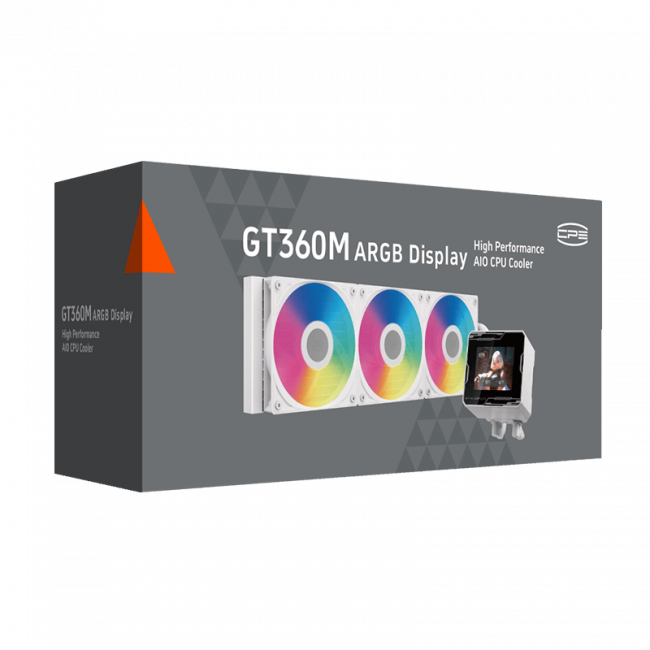 Система охлаждения PCCooler GT360M ARGB Display WH — для бизнеса и офиса Система охлаждения PCCooler GT360M ARGB Display WH — для бизнеса и офиса