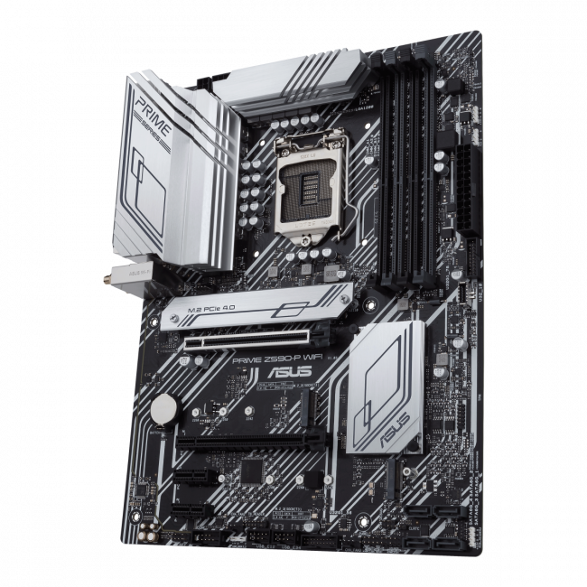 Материнская плата ASUS PRIME Z590-P WIFI — для бизнеса и офиса Материнская плата ASUS PRIME Z590-P WIFI — для бизнеса и офиса