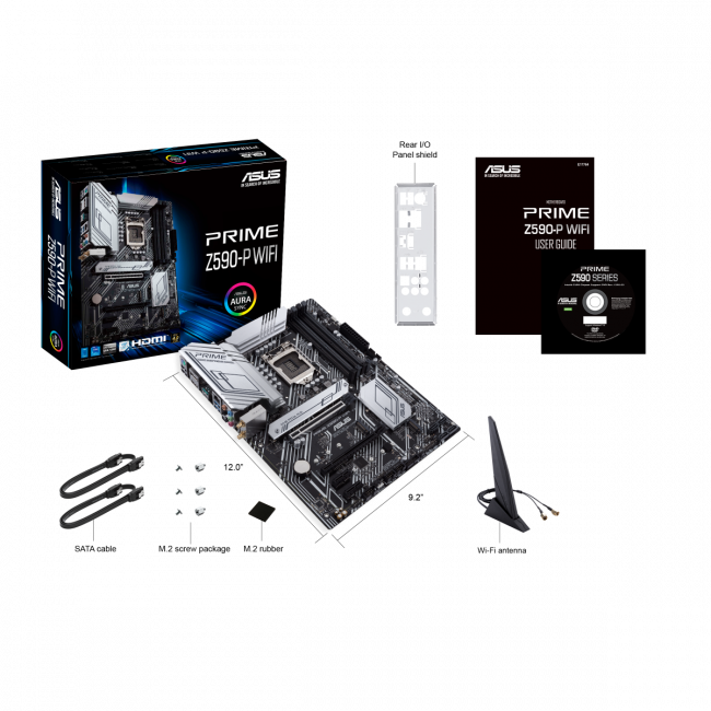 Материнская плата ASUS PRIME Z590-P WIFI — для бизнеса и офиса Материнская плата ASUS PRIME Z590-P WIFI — для бизнеса и офиса