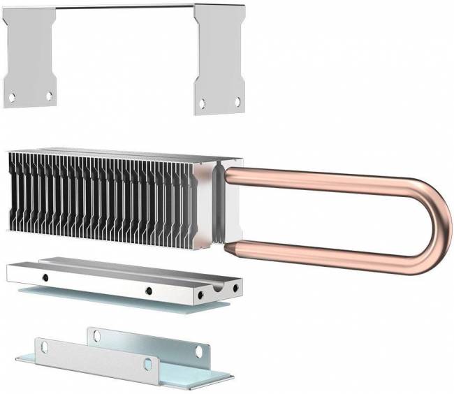 Радиатор для SSD ID-COOLING ZERO M15 — для бизнеса и офиса Радиатор для SSD ID-COOLING ZERO M15 — для бизнеса и офиса