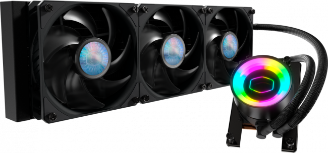Система охлаждения Cooler Master MasterLiquid ML360 Mirror TR4 Edition — для бизнеса и офиса Система охлаждения Cooler Master MasterLiquid ML360 Mirror TR4 Edition — для бизнеса и офиса