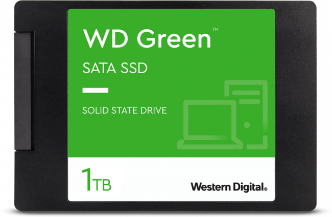 Твердотельный накопитель WD Green WDS100T3G0A — для бизнеса и офиса Твердотельный накопитель WD Green WDS100T3G0A — для бизнеса и офиса