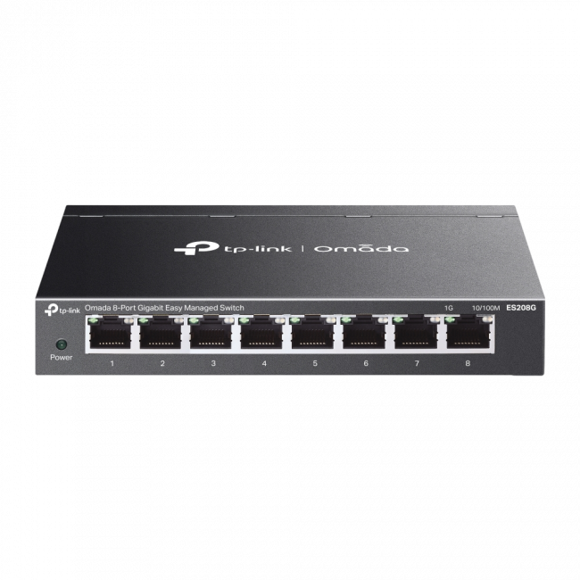 Коммутатор TP-Link ES208G — для бизнеса и офиса Коммутатор TP-Link ES208G — для бизнеса и офиса