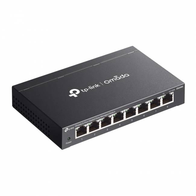 Коммутатор TP-Link ES208G — для бизнеса и офиса Коммутатор TP-Link ES208G — для бизнеса и офиса