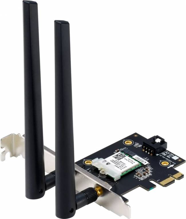 Адаптер PCE-AXE5400 ASUS 90IG07I0-ME0B10 — для бизнеса и офиса Адаптер PCE-AXE5400 ASUS 90IG07I0-ME0B10 — для бизнеса и офиса