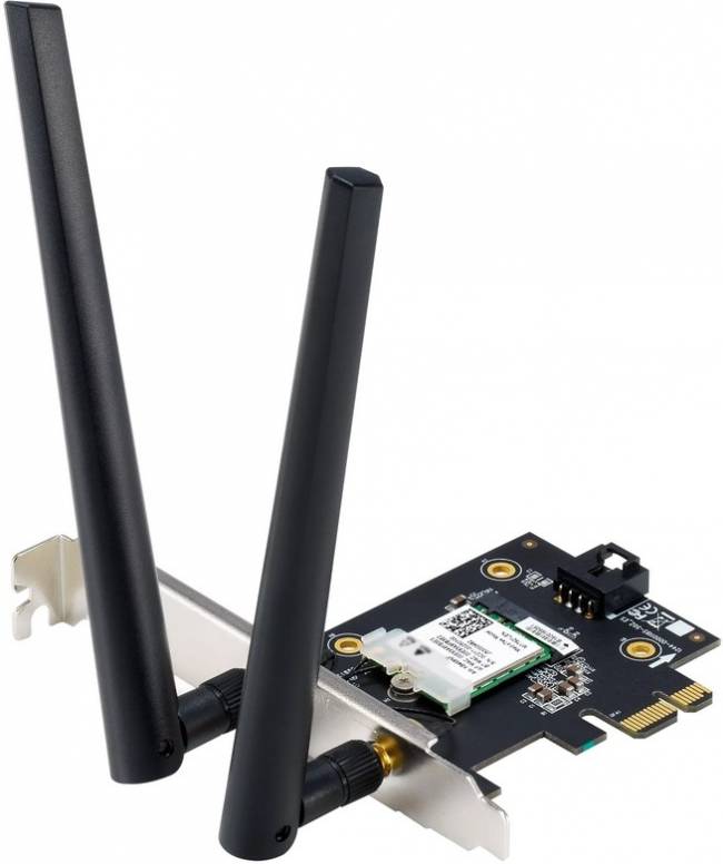 Адаптер PCE-AXE5400 ASUS 90IG07I0-ME0B10 — для бизнеса и офиса Адаптер PCE-AXE5400 ASUS 90IG07I0-ME0B10 — для бизнеса и офиса