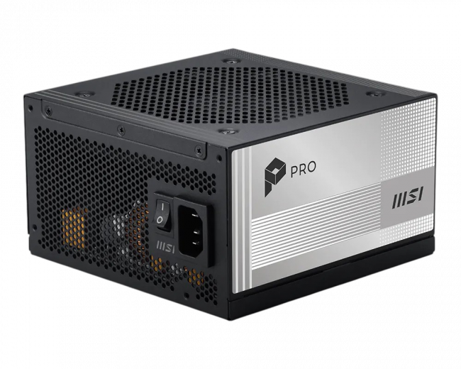 Блок питания ПК MSI PRO A850PL PCIE5 306-7ZPLY11-HD8 — для бизнеса и офиса Блок питания ПК MSI PRO A850PL PCIE5 306-7ZPLY11-HD8 — для бизнеса и офиса