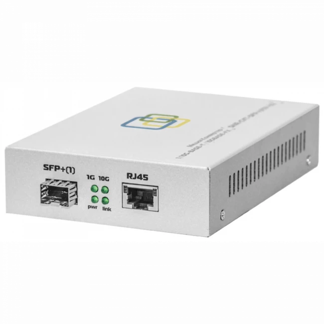 Медиаконвертер SNR SNR-CVT-SFP+UTP-V2 — для бизнеса и офиса