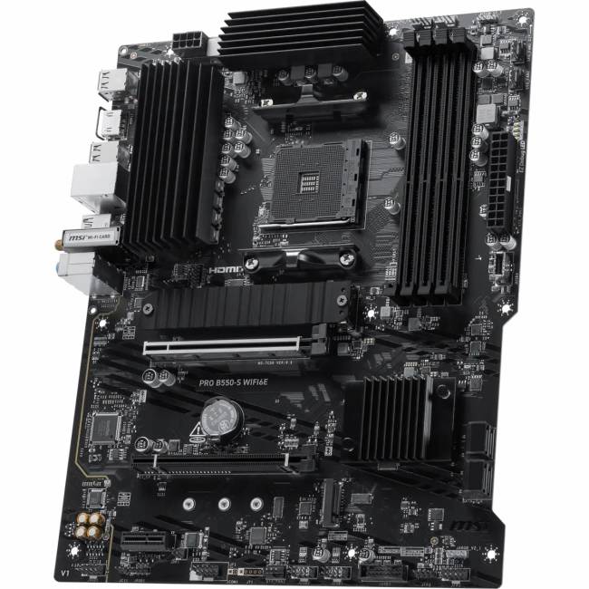 Материнская плата MSI PRO B550-S WIFI6E — для бизнеса и офиса Материнская плата MSI PRO B550-S WIFI6E — для бизнеса и офиса