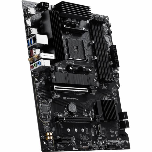 Материнская плата MSI PRO B550-S WIFI6E — для бизнеса и офиса Материнская плата MSI PRO B550-S WIFI6E — для бизнеса и офиса