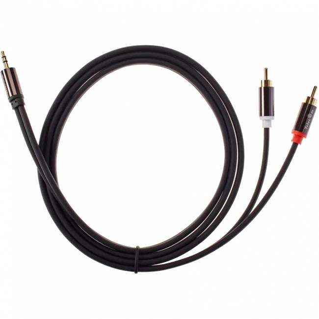 Кабель соединит 3.5 Jack (M) - 2xRCA (M), 1.5м Telecom PRO <TAV7183M-1.5M> Кабель-переходник Telecom 2 x RCA M/Jack 3.5 mm F (TAV7183M-1.5M) — для бизнеса и офиса Кабель соединит 3.5 Jack (M) - 2xRCA (M), 1.5м Telecom PRO <TAV7183M-1.5M> Кабель-переходник Telecom 2 x RCA M/Jack 3.5 mm F (TAV7183M-1.5M) — для бизнеса и офиса