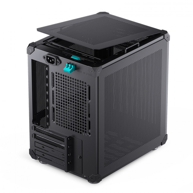 Корпус без блока питания JONSBO C6-ITX Black ITX — для бизнеса и офиса