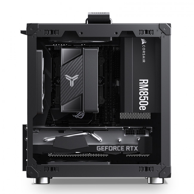 Корпус без блока питания JONSBO C6-ITX Black ITX — для бизнеса и офиса