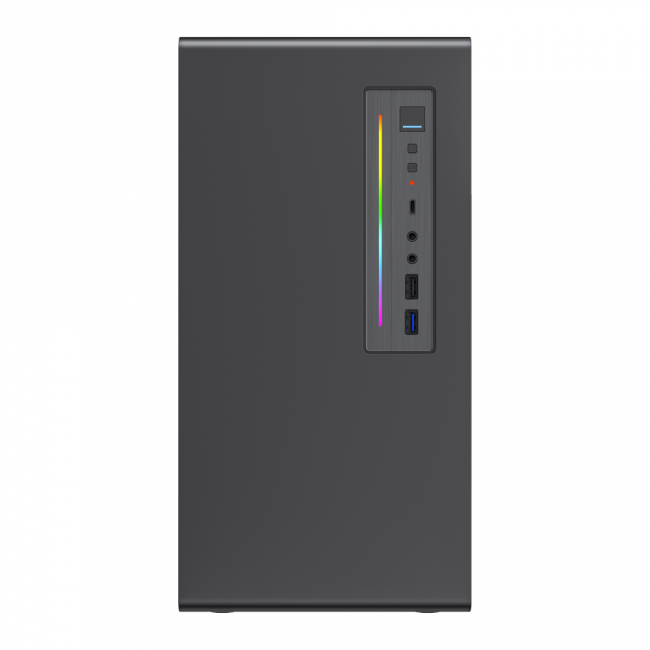 Корпус без блока питания Foxline FL-728TG-U3C — для бизнеса и офиса