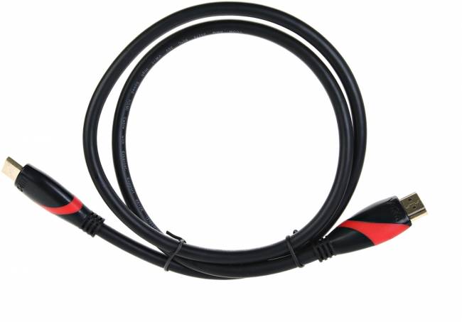 Кабель HDMI 19M/M ver. 2.0 black red, 1m VCOM <CG525-R-1.0> VCOM HDMI (m) - HDMI (m) 1м — для бизнеса и офиса Кабель HDMI 19M/M ver. 2.0 black red, 1m VCOM <CG525-R-1.0> VCOM HDMI (m) - HDMI (m) 1м — для бизнеса и офиса