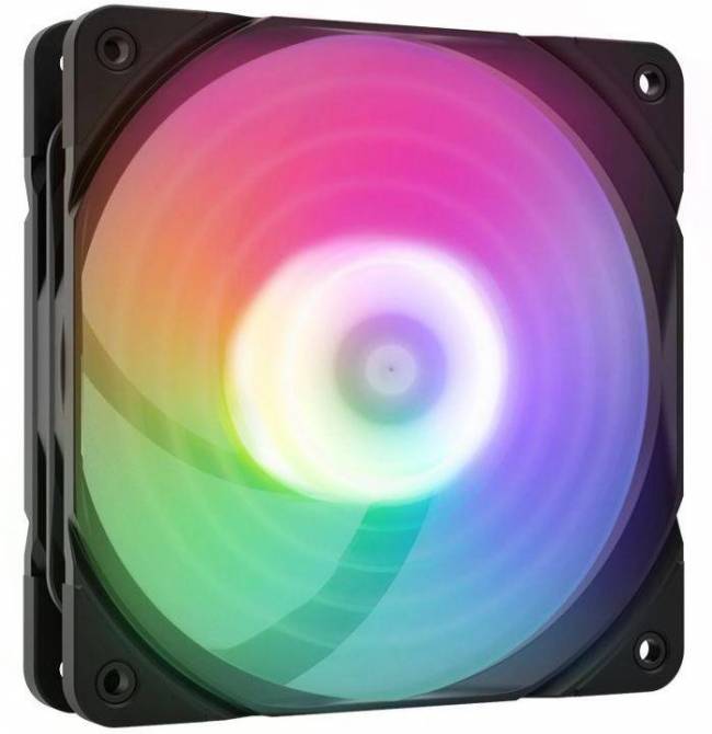 Вентилятор для корпуса Zalman ZM-AF120R ARGB BLACK — для бизнеса и офиса Вентилятор для корпуса Zalman ZM-AF120R ARGB BLACK — для бизнеса и офиса